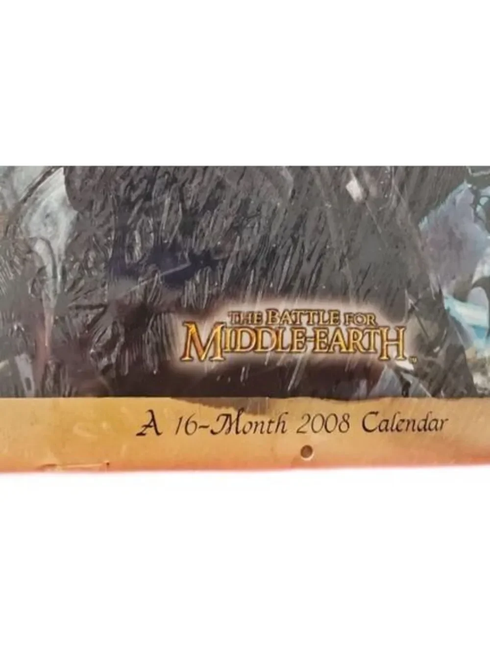 The Lord of the Rings The Rise of the Witch-King 2008 16-Month Calendar w/ Flaws